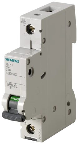 Siemens 5SL4150-6 5SL 10 kA Otomatlar 230 / 400 V AC  Minyatür devre kesici