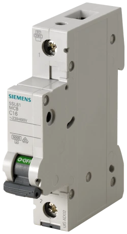 Siemens 5SL6163-7 5SL 6 kA Otomatlar 230 / 400 V AC Minyatür devre kesici