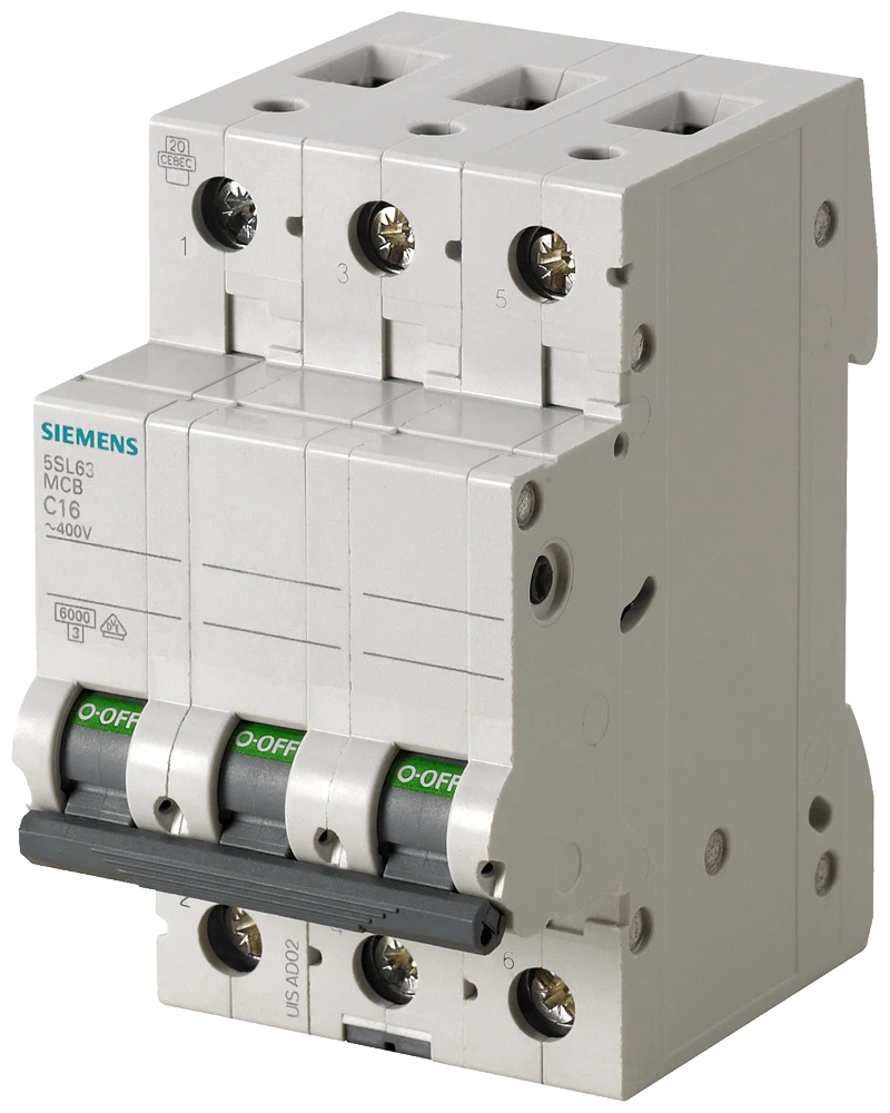 Siemens 5SL6306-7 5SL 6 kA Otomatlar 230 / 400 V AC  Minyatür devre kesici