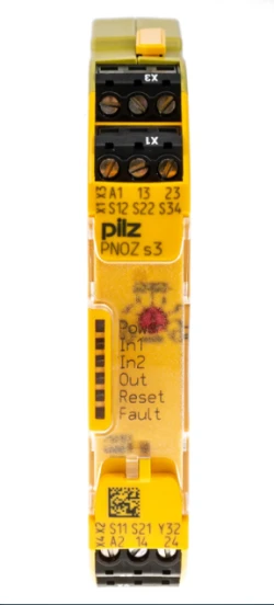 PİLZ-750103 PNOZ s3 24VDC 2 n/o-PNOZsigma emniyet rölesi
