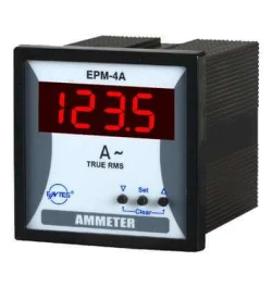 Entes EPM-4A-72 Direkt Ampermetre 110-230V AC-72x72mm