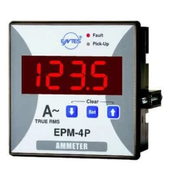 Entes EPM-4P-96 Direkt Ampermetre 110-230V AC-96x96mm