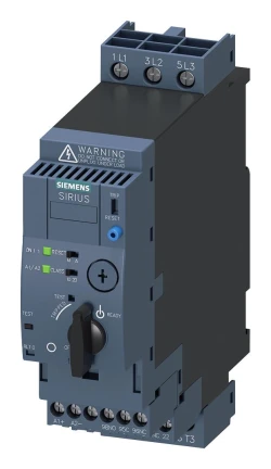 SİEMENS 3RA6120 - 1AB32 ( Kompakt Başlatıcı, Direkt Şebeke Bağlantılı, 3RA6 Serisi, Üç Fazlı, 0,4 A, 690 V, Vidalı )