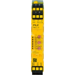 PİLZ-751109 PNOZ s9 C 24VDC 3 n/o 1 n/c t Emniyet Rölesi
