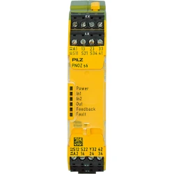 PİLZ-750106 PNOZ s6 24VDC 3 n/o 1 n/c PNOZ sigma emniyet rölesi-337-5 Kopya