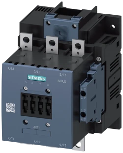 Siemens-3RT1055-6AP36 AC-3 150 A, 75 kW / 400 V AC (50-60 Hz) / DC çalışma 220-240 V AC/DC yardımcı kontaklar 2 NO   2 NK 3 kutuplu, kasa tipi S6 bara bağlantıları sürücü: geleneksel vidalı terminal