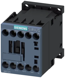 Siemens-3RT2018-1AP01  AC-3 16 A, 7,5 kW / 400 V 1 NO, 230 V AC, 50/60 Hz 3 kutuplu, Boyut S00 vidalı terminaller Kontaktör