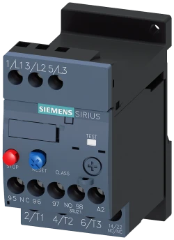 Siemens 3RU2116-0HB1 Raya Montajlı (0,55-0,8A) Sirius Termik Röle