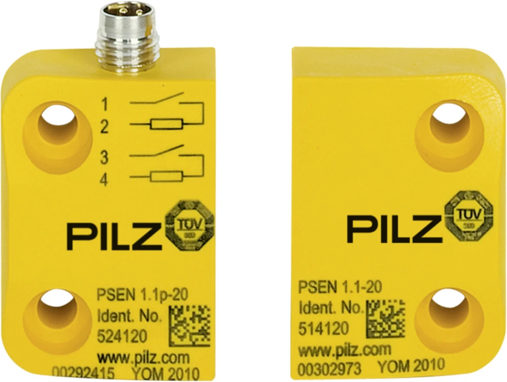 PİLZ - 504220 PSEN 1.1p-20/PSEN 1.1-20/8mm/1 birim-Manyetik Güvenlik Anahtarı