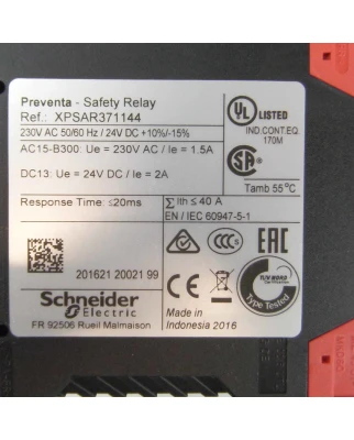 SCHNEİDER XPSAR 371144 - 230VAC / 24VDC