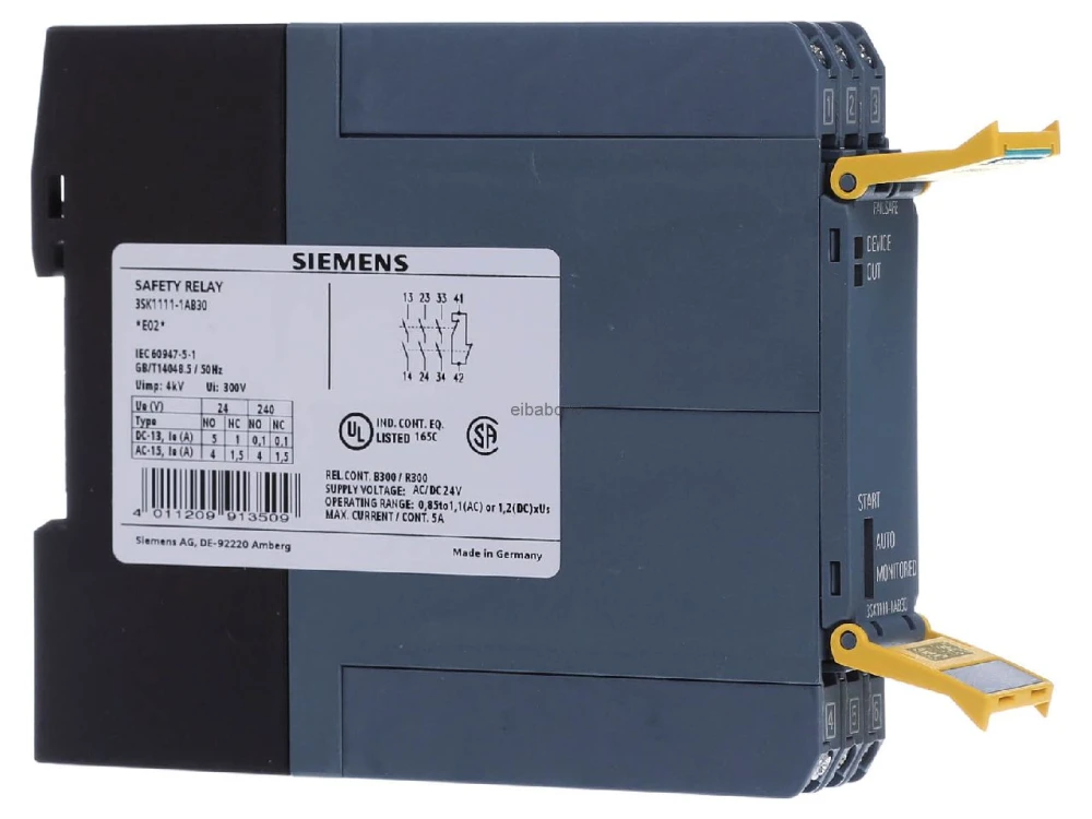 SİEMENS 3SK1111-1AB30 - 24VAC/DC