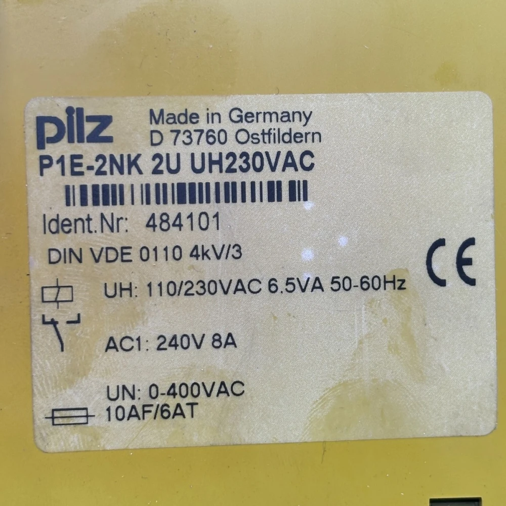 PİLZ 484101 - P1E-2NK 110/230VAC - 15-100KΩ