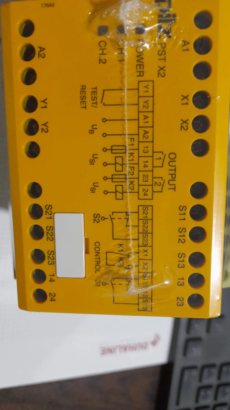 PİLZ 720180 PST X2 24VDC 2N/O