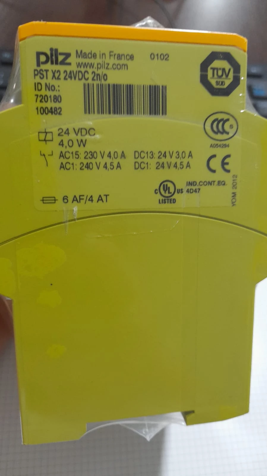 PİLZ 720180 PST X2 24VDC 2N/O