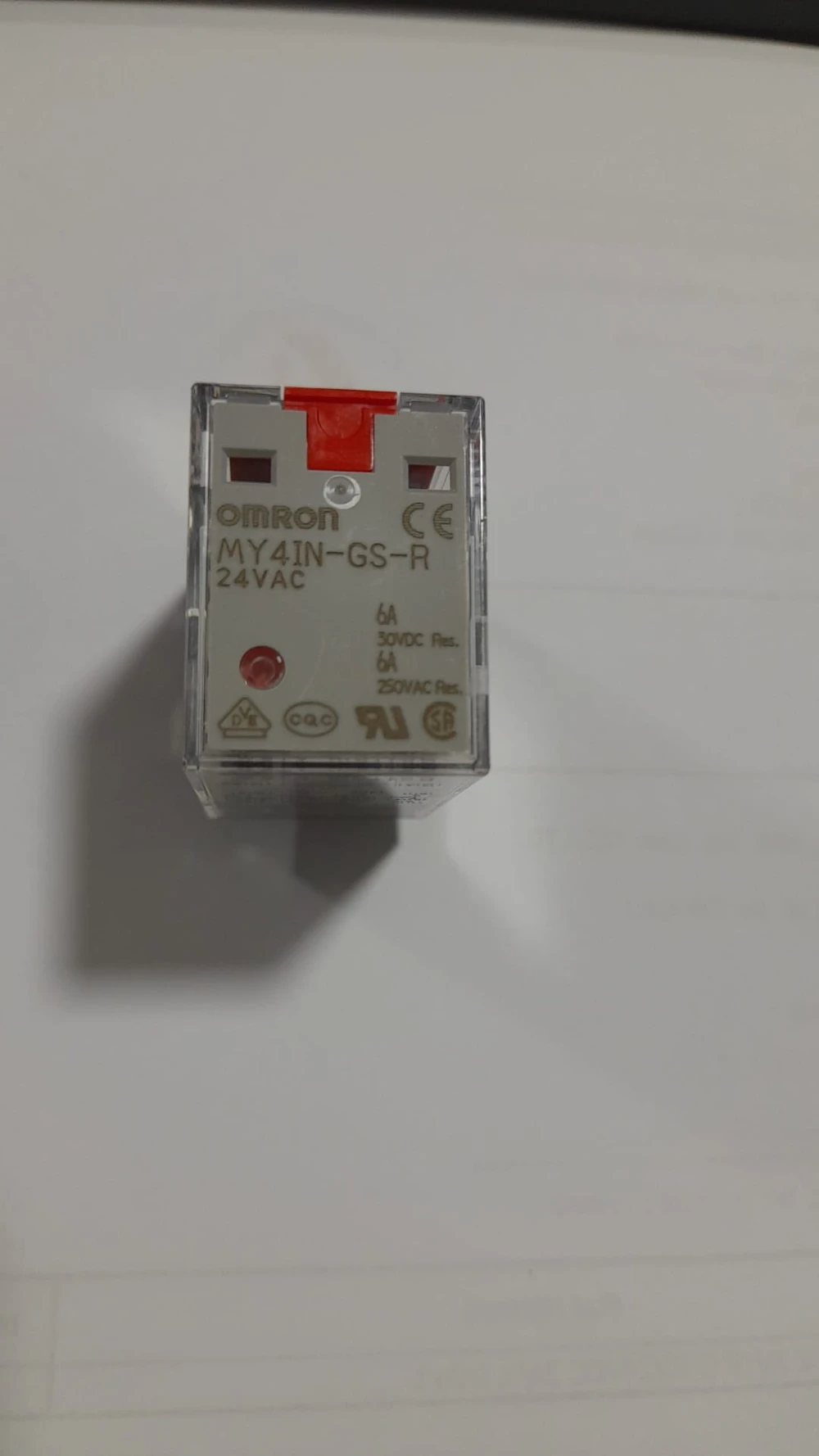 OMRON MY4IN-GS-R ( 24V AC - 6A - 4 KONTAK 14 BACAKLI )