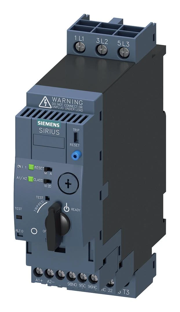 SİEMENS 3RA6120 - 1AB32 ( Kompakt Başlatıcı, Direkt Şebeke Bağlantılı, 3RA6 Serisi, Üç Fazlı, 0,4 A, 690 V, Vidalı )