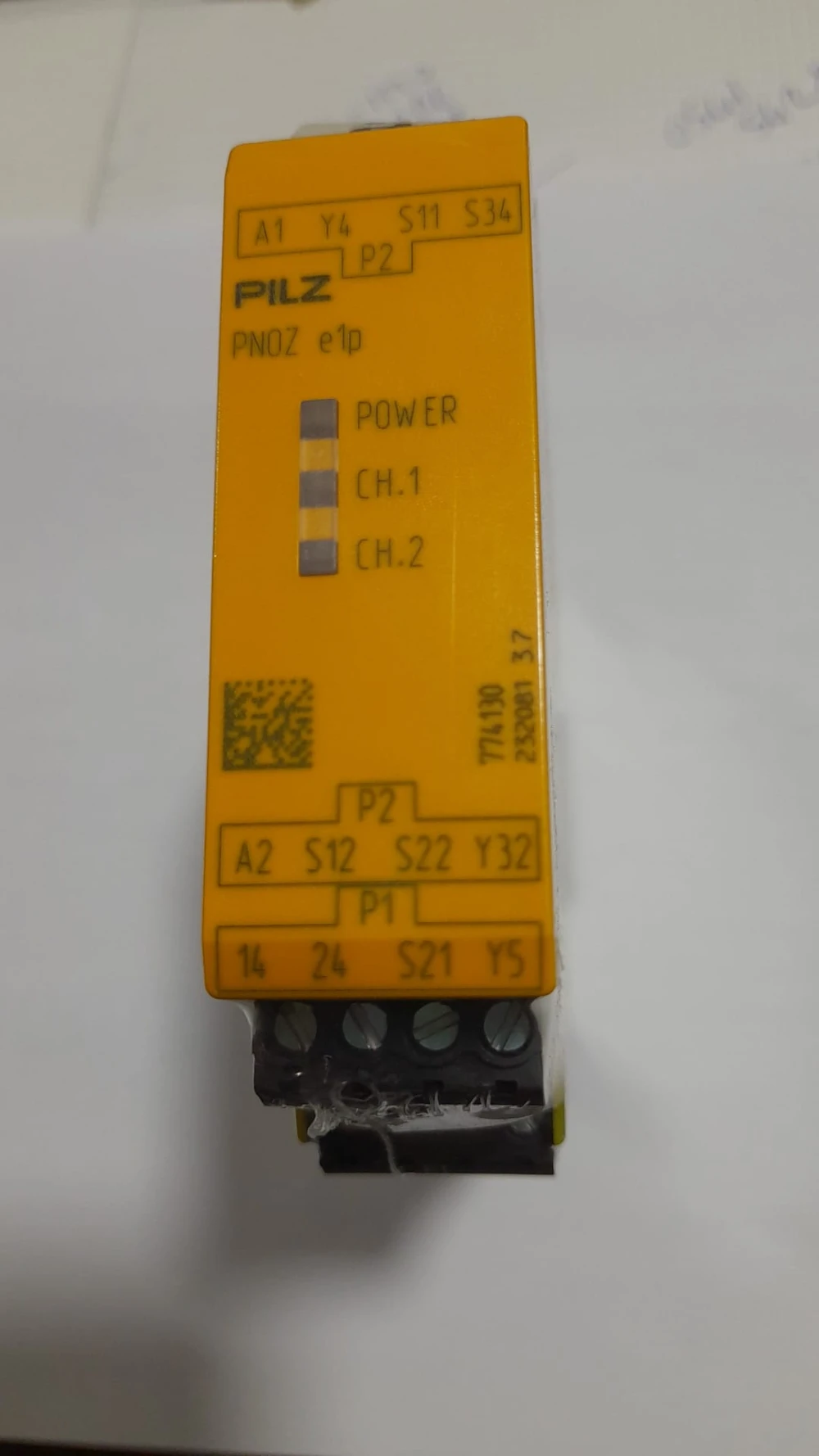 PİLZ-774130 PNOZ e1p 24VDC 1so 1so t-Emniyet Rölesi