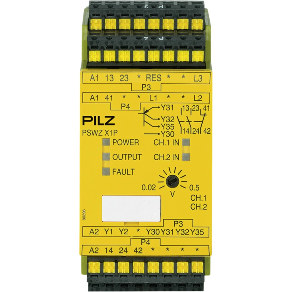 PİLZ 787949 ( PSWZ X1P C 0,5V/24-240VACDC 2n/o 1n/c2so )