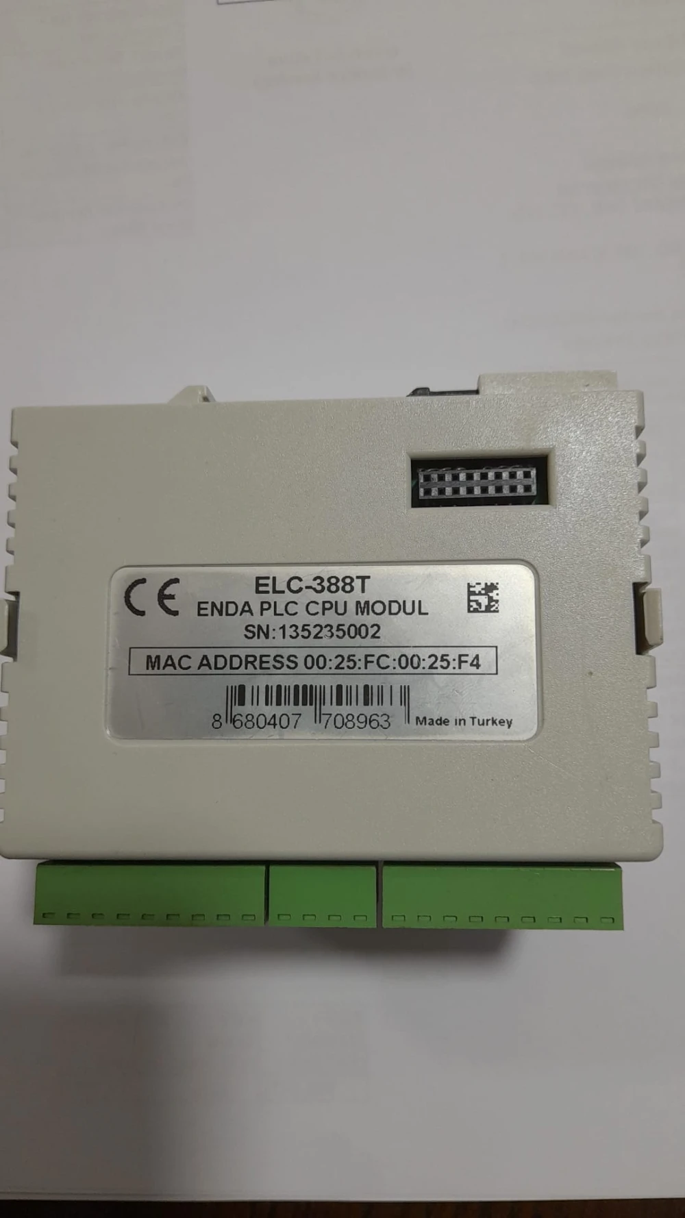 GMT ELC 388T PLC CPU
