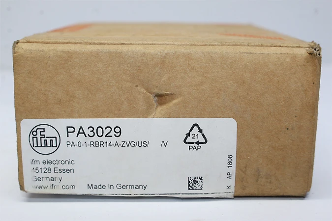 İFM PA3029 ( PA-0-1-RBR14-A-ZVG/US/ /V ) Basınç Transmitterİ Seramik Ölçüm Hücreli