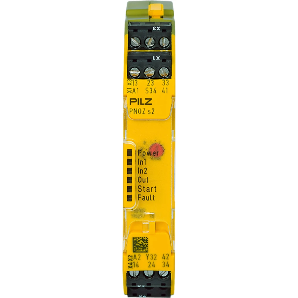 PİLZ-750102 PNOZ s2 24VDC 3 n/o 1 n/c PNOZ sigma emniyet rölesi