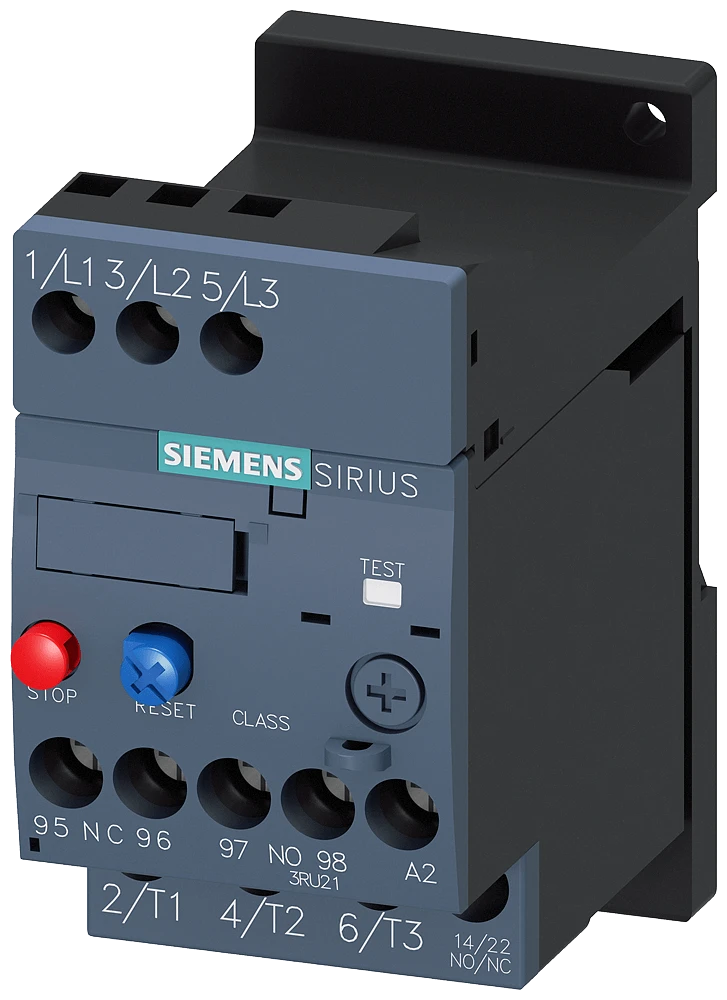 Siemens 3RU2116-1CB1 Raya Montajlı (1,8-2,5A) Sirius Termik Röle