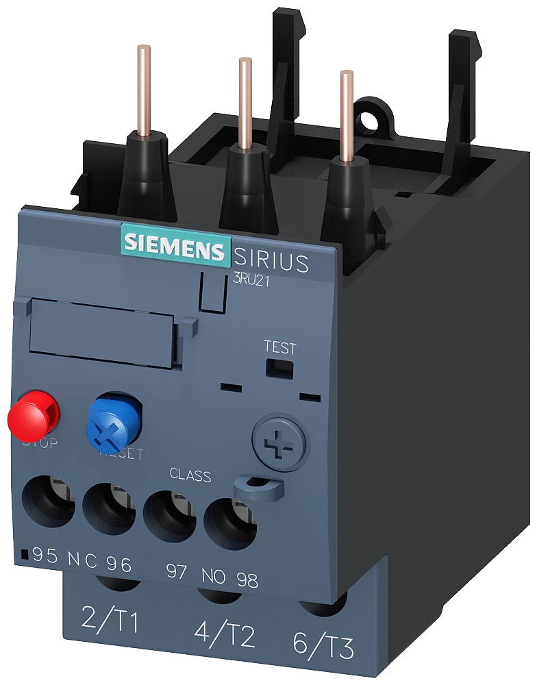 Siemens 3RU2126-1JB0 Kontaktöre Direk Montajlı (7-10A) Sirius Termik Röle